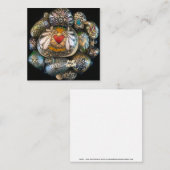 ハッピーバースデーの石! ジュリーアンStricklin著 ノートカード (正面/裏面)