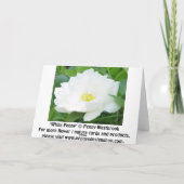 ハッピーバースデーの花カード カード (裏面)