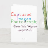 ハッピーバースデーの花火 カード (裏面)