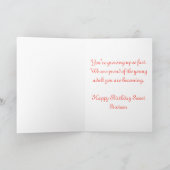 ハッピーバースデーの菓子16 サンキューカード (内部)