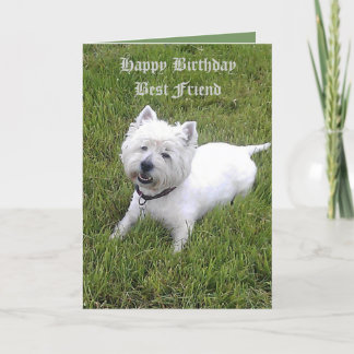 ハッピーバースデーの親愛なる友人 カード