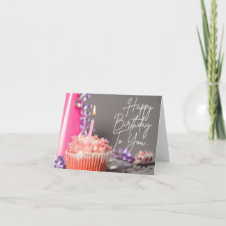 ハッピーバースデーの誕生日カード カード