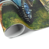 ハッピーバースデーの農業のテーマ ラッピングペーパー (ロールコーナー)