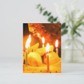 ハッピーバースデーの郵便はがき ポストカード (スタンド正面)