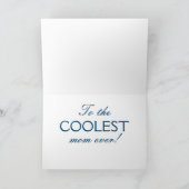 ハッピーバースデーの雪片 シーズンカード (内部)