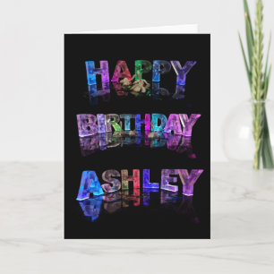 ハッピーバースデーのAshleyカード カード