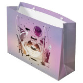 ハッピーバースデーのFrankieのギフトバッグ ラージペーパーバッグ (裏面アングル)