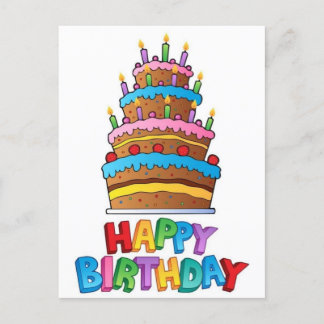 ハッピーバースデーはがき シーズンポストカード