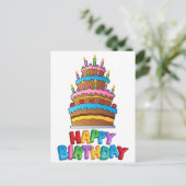 ハッピーバースデーはがき シーズンポストカード (スタンド正面)