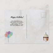 ハッピーバースデーはがき シーズンポストカード (裏面)