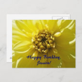 ハッピーバースデーはがき ポストカード (正面/裏面)