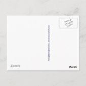 ハッピーバースデーはがき ポストカード (裏面)