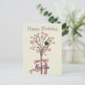 ハッピーバースデーはがき ポストカード (スタンド正面)