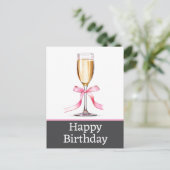 ハッピーバースデーはがき ポストカード (スタンド正面)