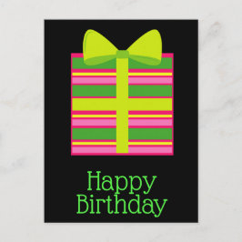 ハッピーバースデーはがき ポストカード