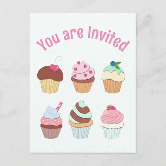 ハッピーバースデーはがき ポストカード (正面)