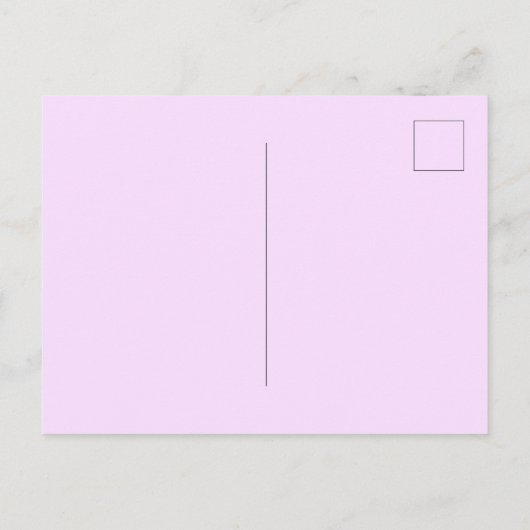 ハッピーバースデーはがき ポストカード (裏面)