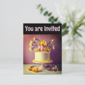 ハッピーバースデーはがき ポストカード (スタンド正面)