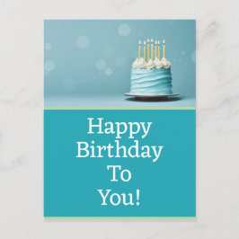 ハッピーバースデーはがき ポストカード