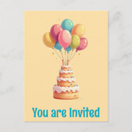 ハッピーバースデーはがき ポストカード