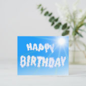 ハッピーバースデーはがき ポストカード (スタンド正面)