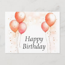 ハッピーバースデーはがき