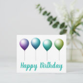 ハッピーバースデーはがき ポストカード (スタンド正面)