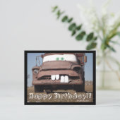 ハッピーバースデーはがき ポストカード (スタンド正面)