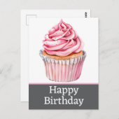 ハッピーバースデーはがき ポストカード (正面/裏面)