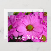 ハッピーバースデーはがき ポストカード (正面/裏面)