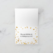 ハッピーバースデーはっきりした#1 カード (内部)