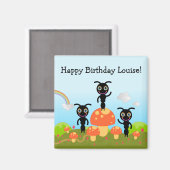 ハッピーバースデーはアリを言う マグネット (正面/裏面)