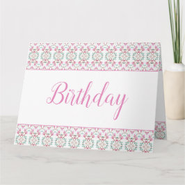 ハッピーバースデーはグリーティングカードのみ カード