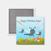 ハッピーバースデーはトンボを言う マグネット (正面/裏面)