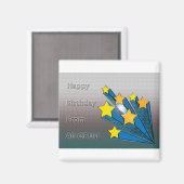 ハッピーバースデーは全米の星 マグネット (正面/裏面)