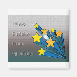 ハッピーバースデーは全米の星 マグネット