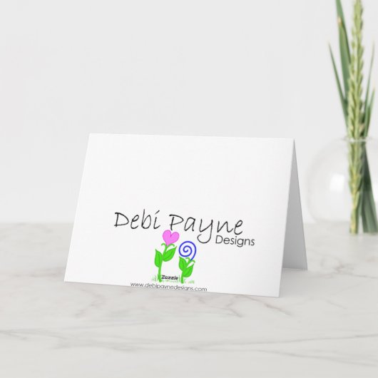 ハッピーバースデーは挨拶状を風船のようにふくらませます カード (裏面)