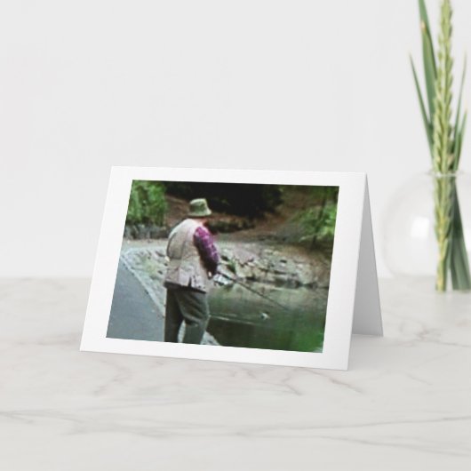 ハッピーバースデーは私の釣り人に***いお気に入りのる*** カード (正面)