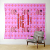 ハッピーバースデーは良い日と良い夜を過ごす タペストリー (インサイチュ(横))