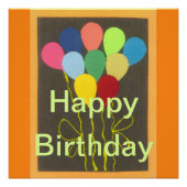 ハッピーバースデーは良い日と良い夜を過ごす ポスター (正面)