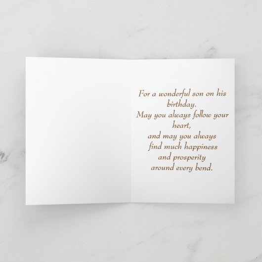 ハッピーバースデーは非常に特殊なs... カスタマイズ - カード (内部)