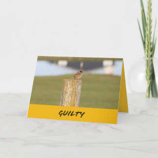 ハッピーバースデーは鳥あなたの誕生日であることを私に告げました カード