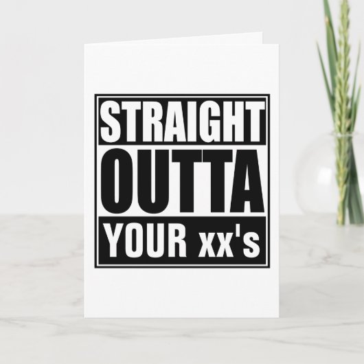 ハッピーバースデーは10年を超える カード (正面)