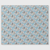 ハッピーバースデーは、古いヤギに不満を言おもしろいう ラッピングペーパー (フラット)