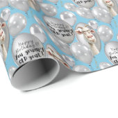 ハッピーバースデーは、古いヤギに不満を言おもしろいう ラッピングペーパー (ロールコーナー)