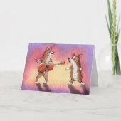 ハッピーバースデーは、甘い犬カードを歌いました カード (正面)