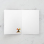 ハッピーバースデーはUs, Cat, and Mouse photo card, カード (内部)