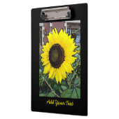 ハッピーバースデーひまわり クリップボード (左)