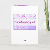 ハッピーバースデーへ最高のおばあちゃん カード (裏面)