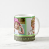 ハッピーバースデーへ最高ののGrandpa写真コラージュ コーヒーマグカップ (正面右)